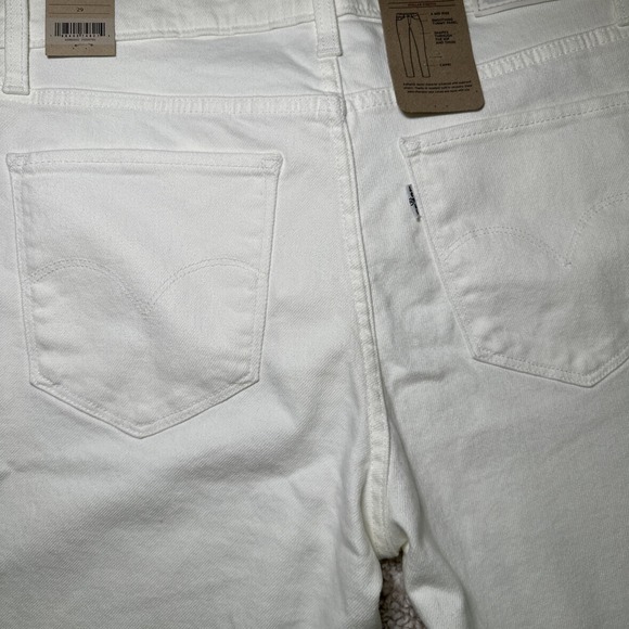 NWT Levi's Women White 311 Shaping Skinny Jeans Capris Size W29 Classic Style - Picture 12 of 12